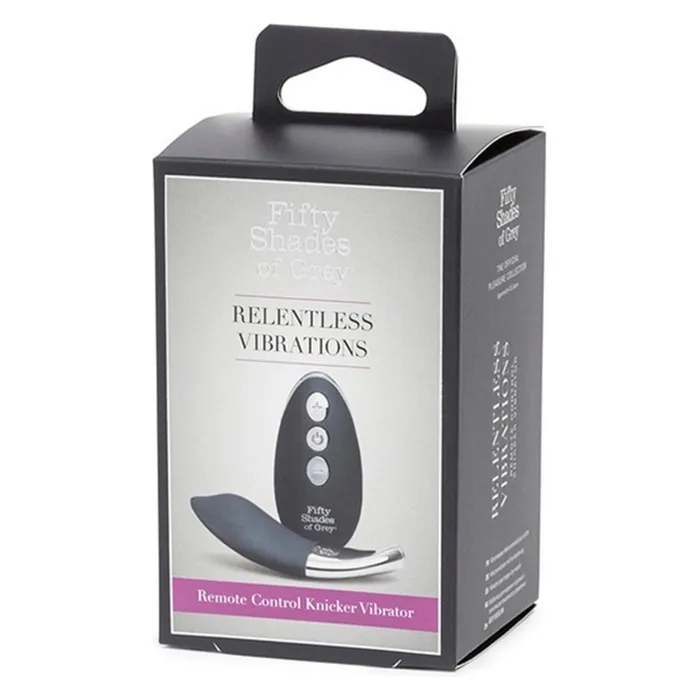 Fifty Shades of Grey Vibrators | Vibratore per il Punto-G Fifty Shades of Grey Relentless Vibrations Nero/Argentato