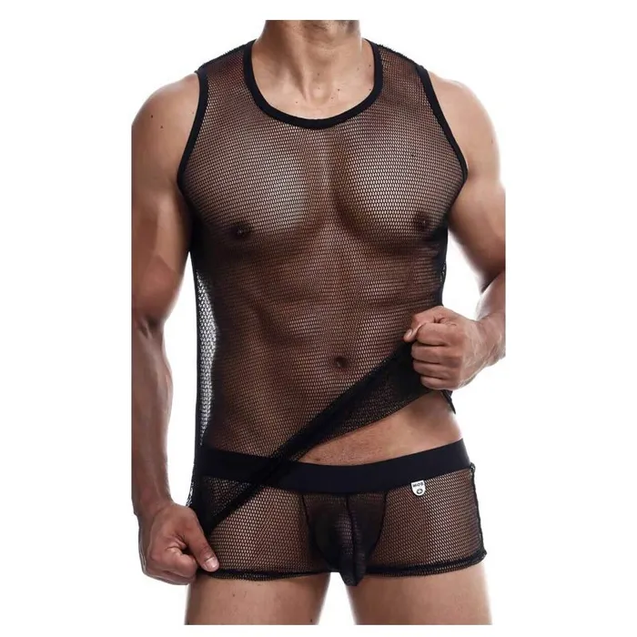 Fishnet Tanktop by MOB | MaleBasics Corp Vibrators