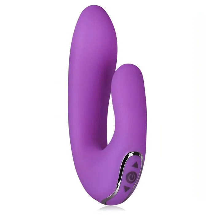 Flame Vibratore Rabbit con 5 modalit di vibrazione ricaricabile Viola Selfie Vibrators