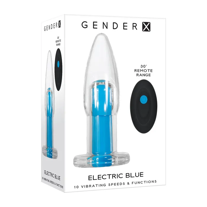 Gender X Anal | Plug Anale Gender X Azzurro