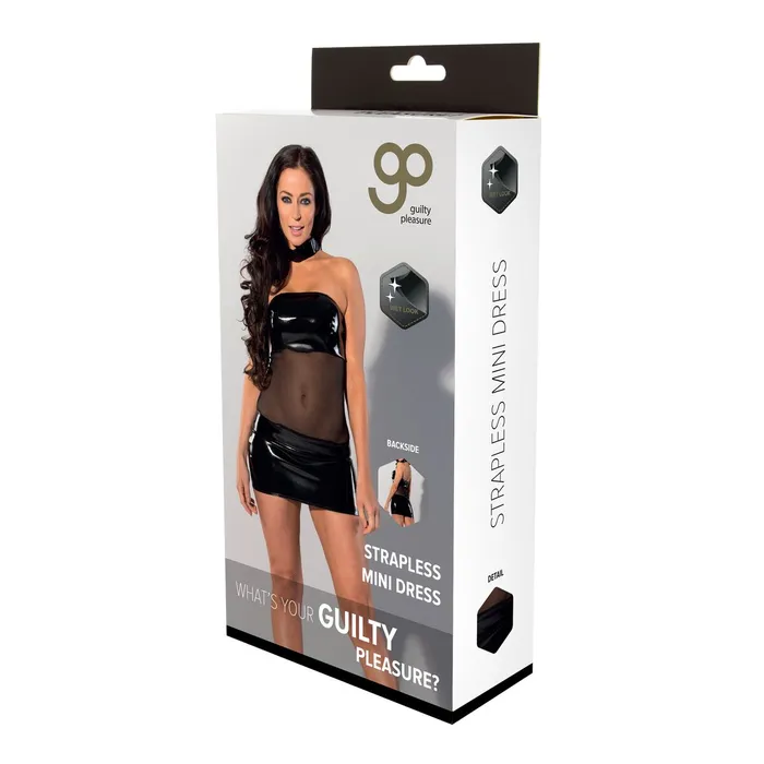 Guilty Pleasure Vestito Guilty Pleasure Nero XL Female Sex Toys