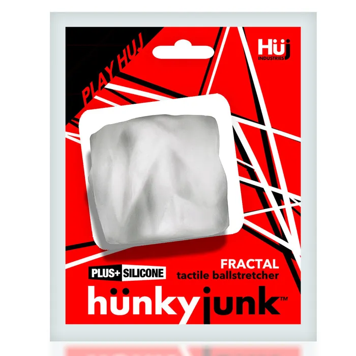 Hünkyjunk Vibrators | Hünkyjunk - Fractal Ballstretcher - Transparant