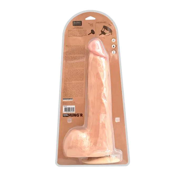 Hung'r HUNG'R - Taurus - Dildo Lichte huidskleur - 35 cm - Ø 6.9 cm | Dildos