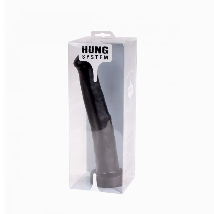 HUNG System - Donkey - Dildo - Met Vac-U-Lock - 25,5 cm - Zwart | HUNG System Dildos