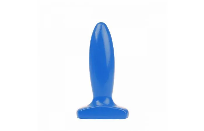 I love Butt Anal I Butt Slanke Buttplug L Blauw