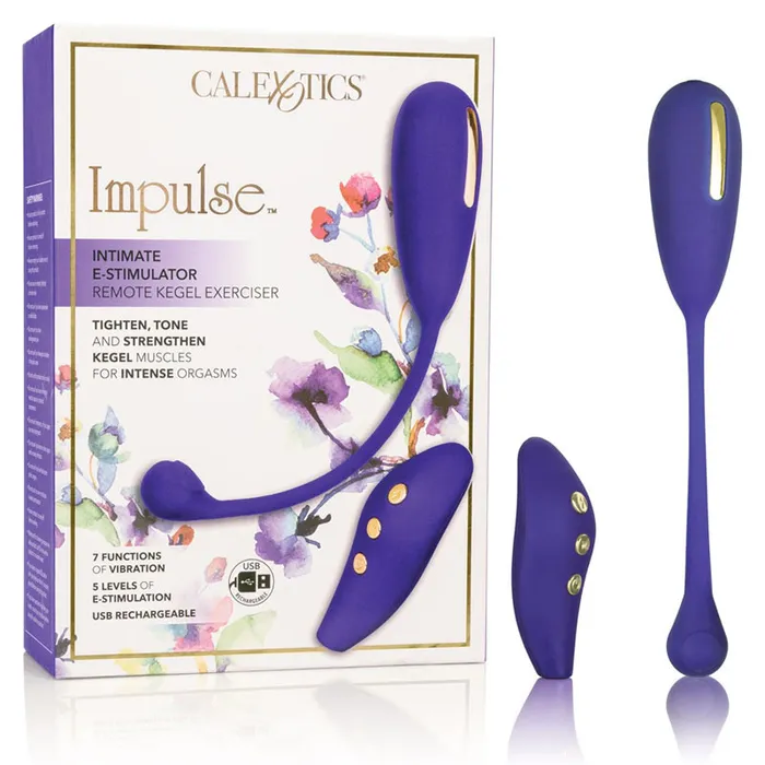 Impulse Intimate EStimulator Remote Kegel Exerciser California Exotic Female Sex Toys