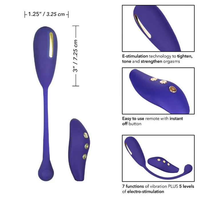 Impulse Intimate E-Stimulator Remote Kegel Exerciser | California Exotic Female Sex Toys