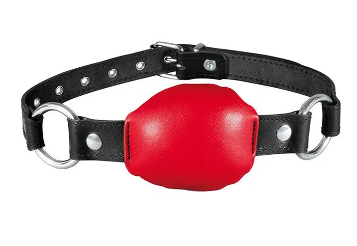 Kiotos Leather Silence gag Rood Kiotos Restraints