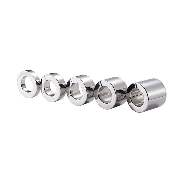 Kiotos Male Sex Toys | Kiotos Steel - Magnetische Ball Stretcher - 56 mm Hoog - Ø 35 mm