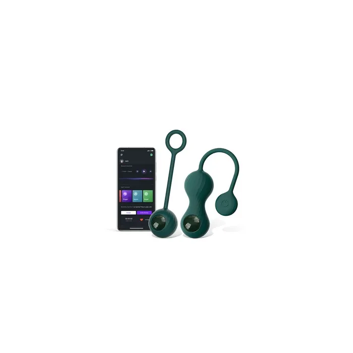 Kit dAllenamento Weighted Kegel Magic Motion Duo Verde Magic Motion Female Sex Toys