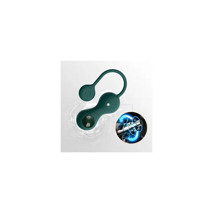 Kit d'Allenamento Weighted Kegel Magic Motion Duo Verde | Magic Motion Female Sex Toys