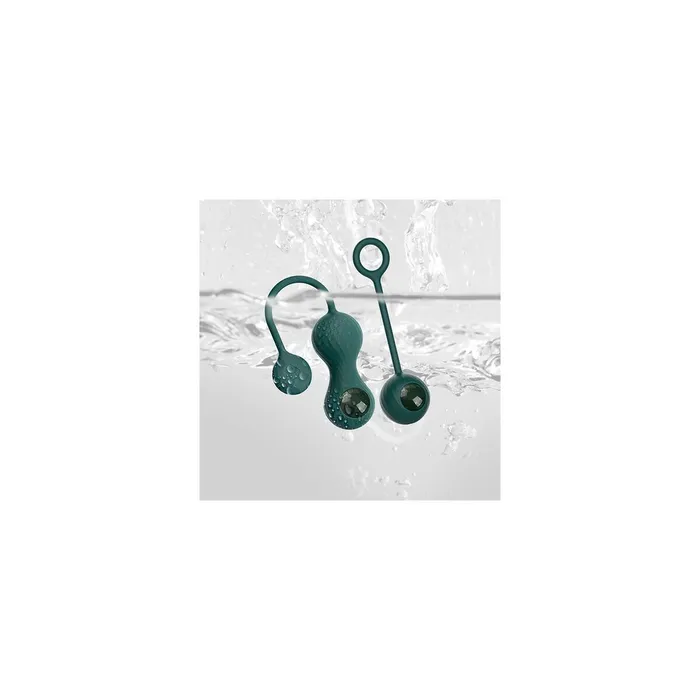 Kit d'Allenamento Weighted Kegel Magic Motion Duo Verde | Magic Motion Female Sex Toys