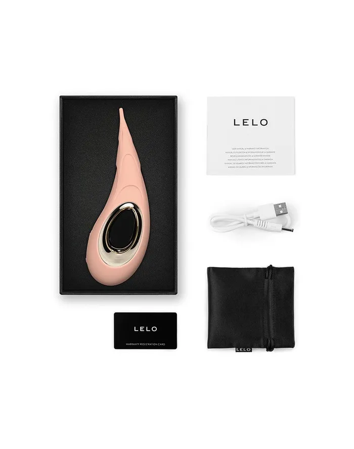 LELO - Clitoris Vibrator - Dot Cruise Dot Cruise - Clitoris Pin Point Vibrator - Oranje | LELO Female Sex Toys