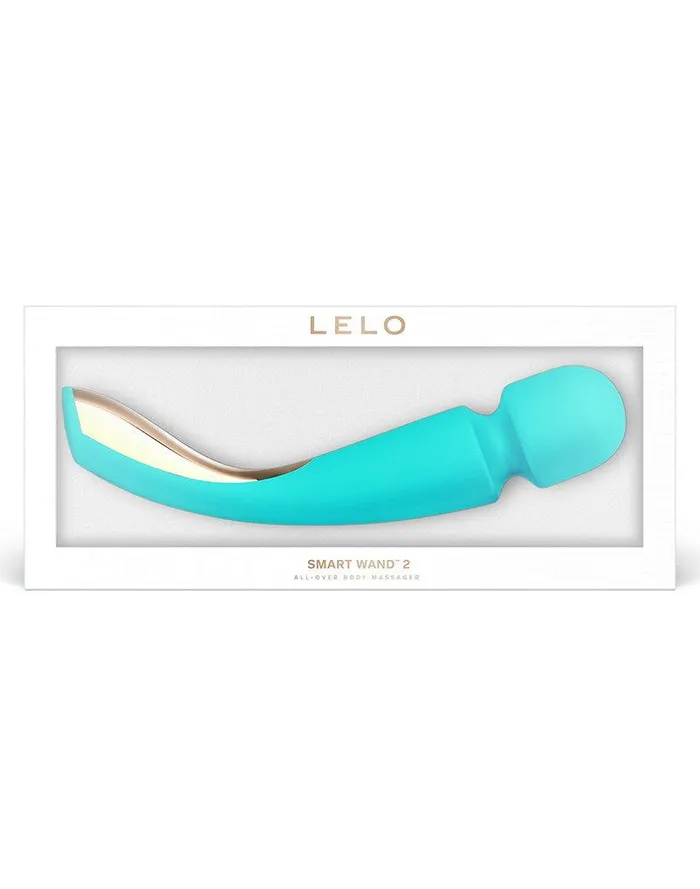 LELO Vibrators LELO Smart Wand 2 Wand Vibrator Aqua