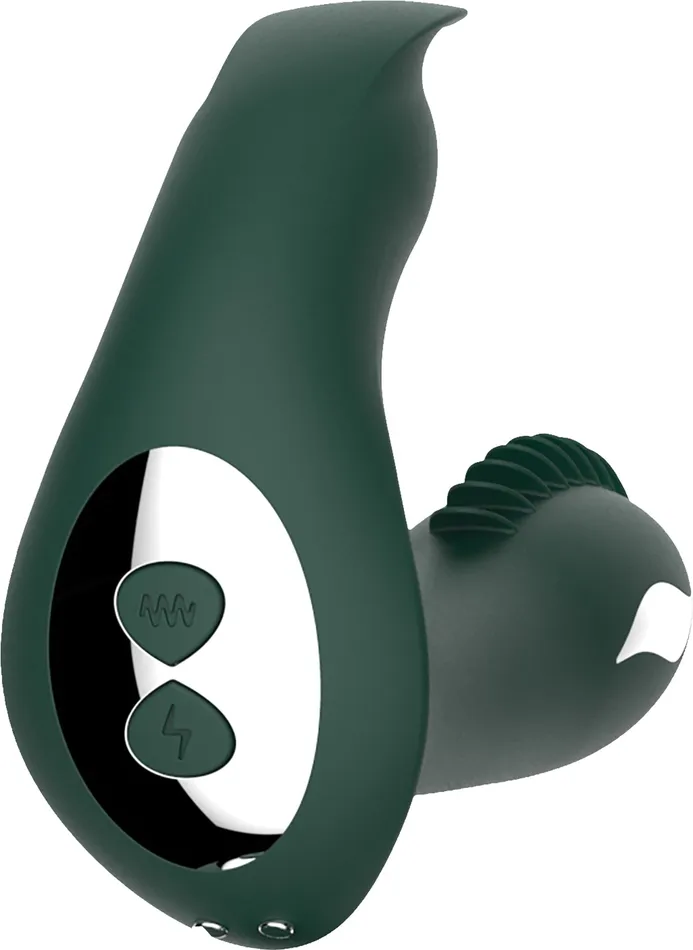 Limitless - WV1 - Estim - Electrosex - Draagbare Vibrator met Afstandsbediening - Groen | Delfi Toys Female Sex Toys