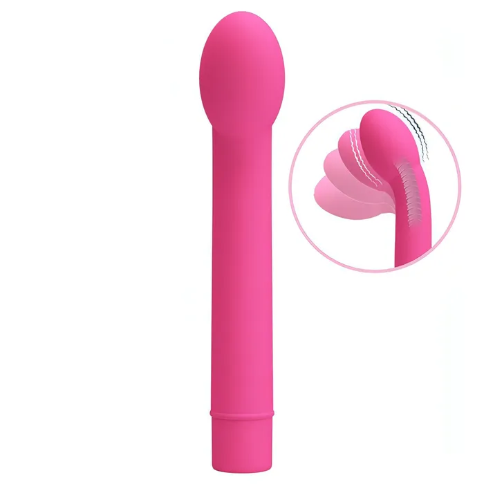 Logan Vibratore Punto G in Silicone Medicale - 10 diverse modalità di vibrazione, Viola | Pretty Love Female Sex Toys