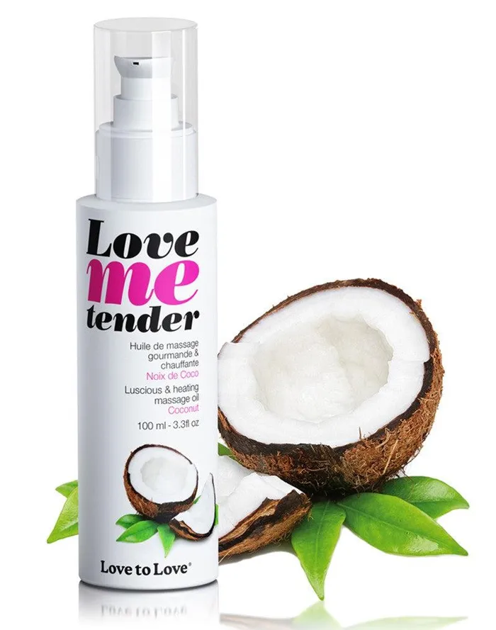 Love me Tender Verwarmende Massageolie Coconut Love to Love Vibrators