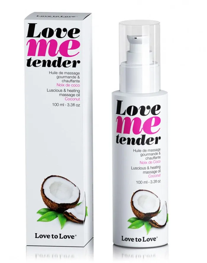 Love me Tender - Verwarmende Massageolie - Coconut | Love to Love Vibrators