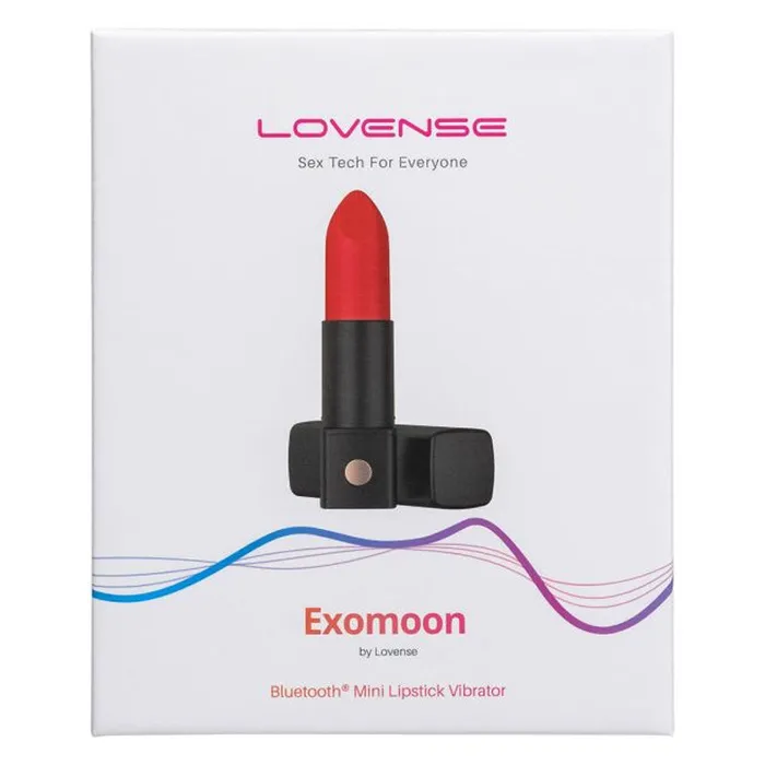 Lovense Female Sex Toys Exomoon Mini Lipstick Stimulator