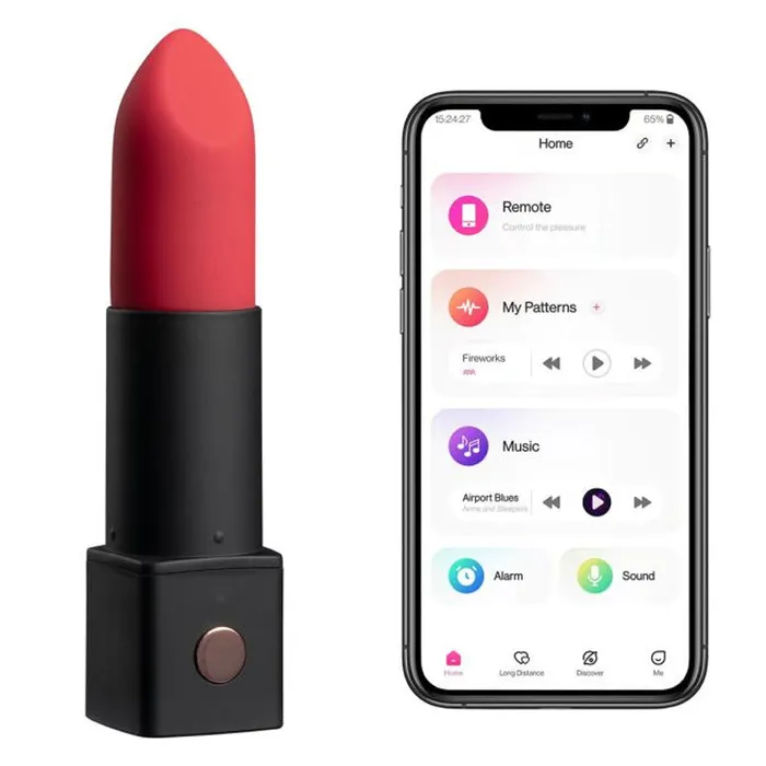 Lovense Female Sex Toys | Exomoon Mini Lipstick Stimulator