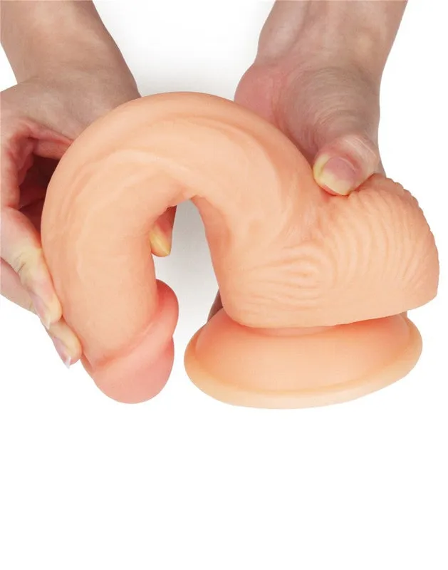 Lovetoy - The Ultra Soft Dude Realistische Dildo - 20.5 x 3.5 cm | Lovetoy Dildos