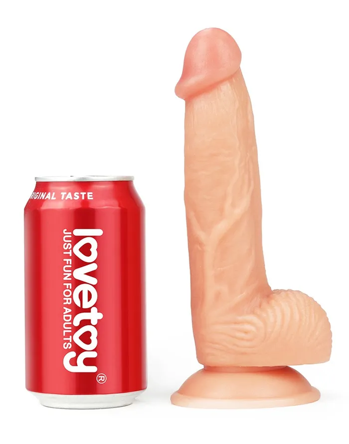 Lovetoy - The Ultra Soft Dude Realistische Dildo - 20.5 x 3.5 cm | Lovetoy Dildos