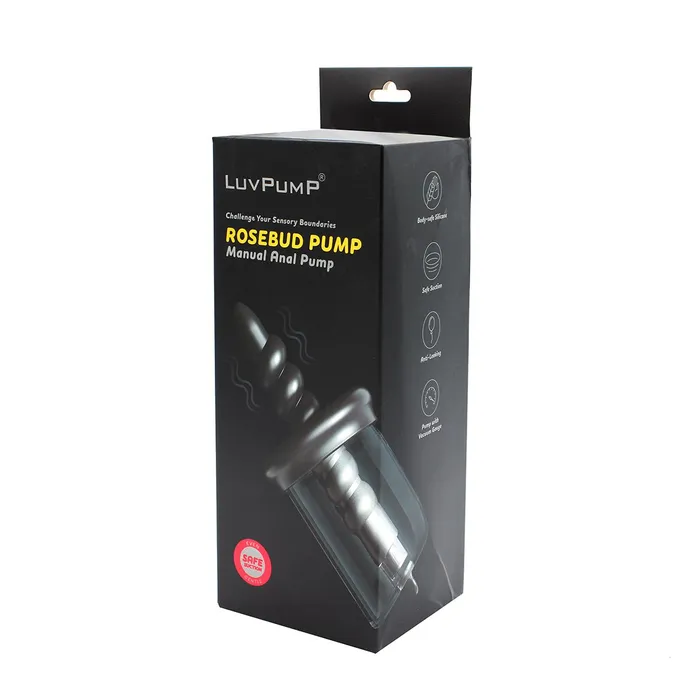 Luv Pump Vibrators | LuvPump - Rosebud Pomp - Manual Anaal Pomp - Dubbele Stimulatie - Messing Pomp Pistool