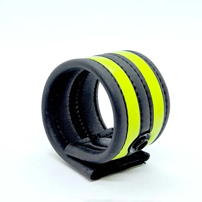 Male Sex Toys 665 Ballstretcher Neoprene Ball Strap Neon Groen Neoprene Racer Ball Strap Neon Green 665