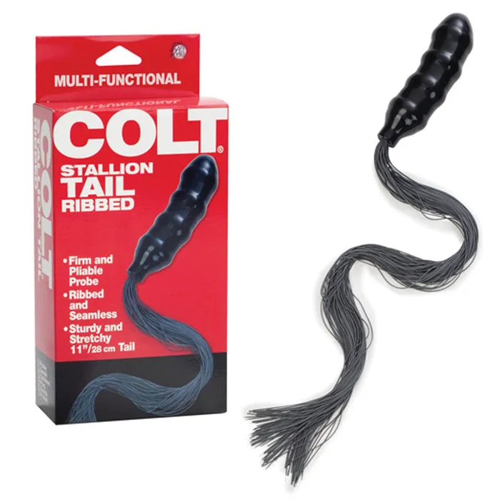 Male Sex Toys California Exotic COLT Stallion Tail Ribbed