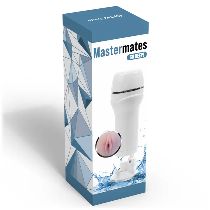 Male Sex Toys Eden Novelties MasterMate Power Pussy Stroker With Suction Base