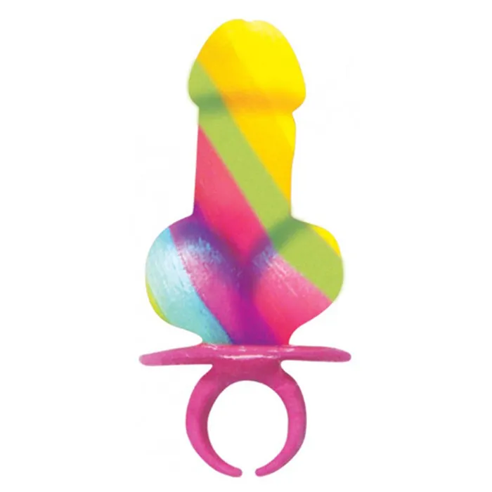 Male Sex Toys | Hott Products Rainbow Pecker Candy Finger Ring Single