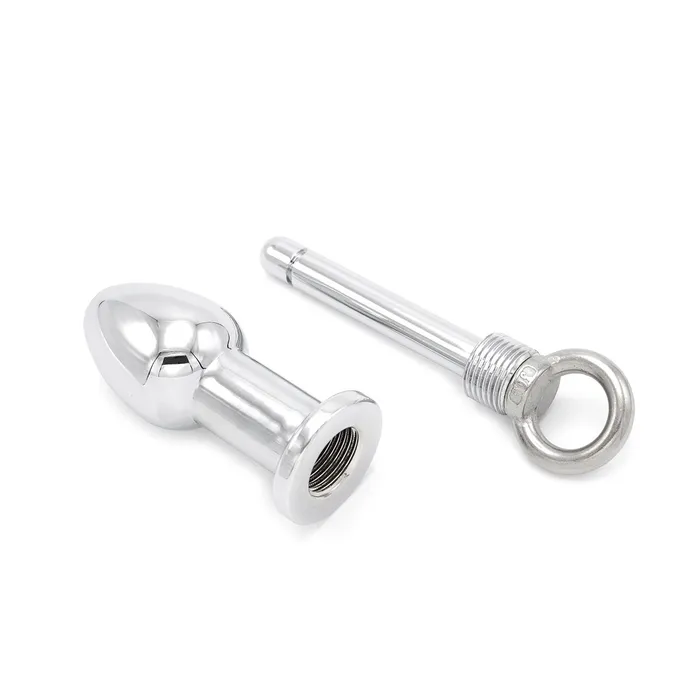 Male Sex Toys | Kiotos Kiotos Steel - Holle Buttplug Van RVS Met afsluitschroef - Small