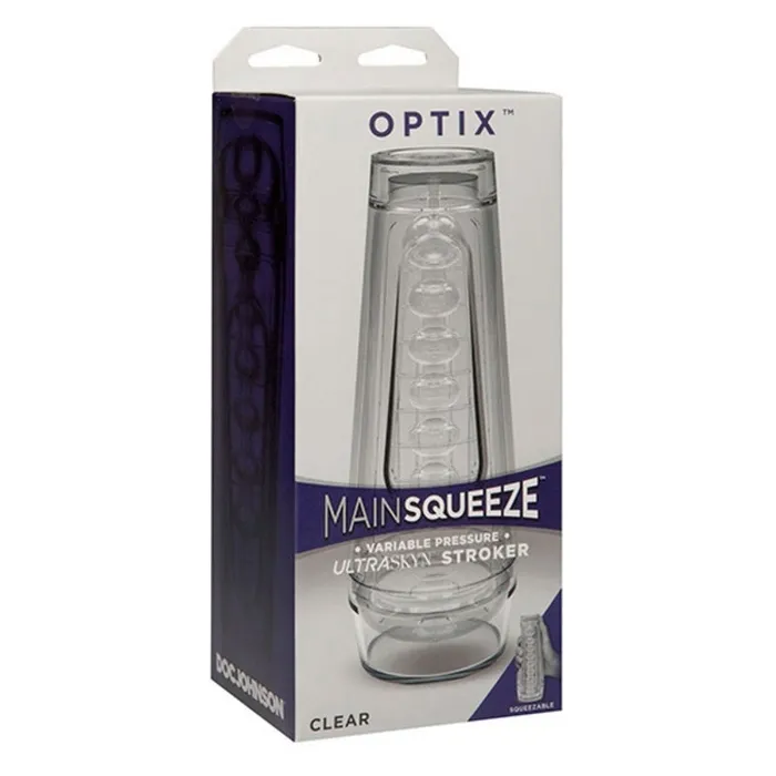 Male Sex Toys | Main Squeeze Masturbatore Main Squeeze Ultraskyn Trasparente