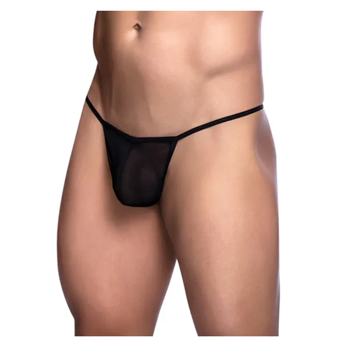 Male Sex Toys | MaleBasics Corp Tulle T-Thong by MOB