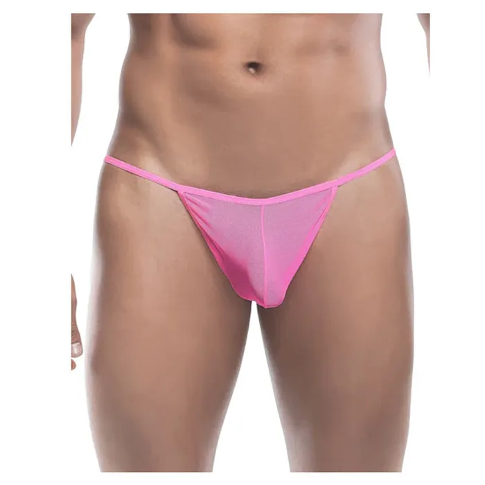 Male Sex Toys | MaleBasics Corp Tulle T-Thong by MOB