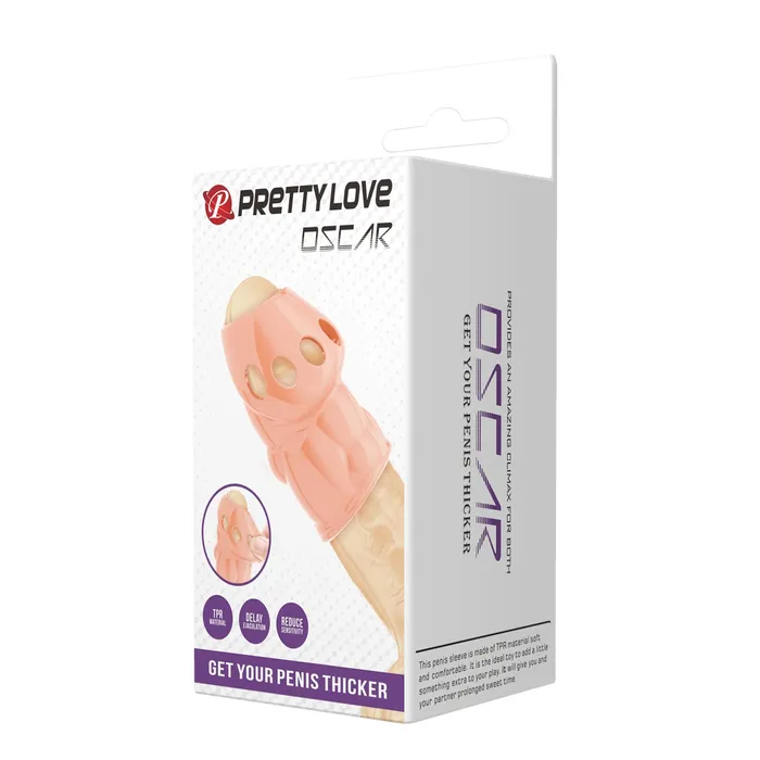 Male Sex Toys | Pretty Love Pretty Love Penis Sleeve Oscar Flesh