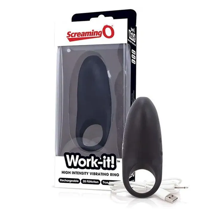 Male Sex Toys Screaming O Work It Vibrating Ring Screaming O