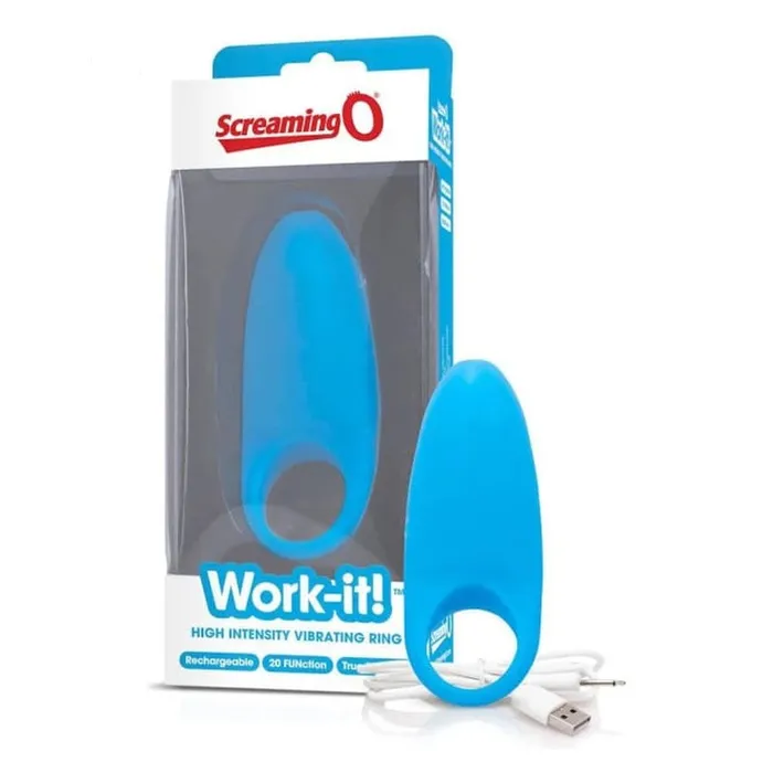 Male Sex Toys | Screaming O Work It Vibrating Ring - Screaming O