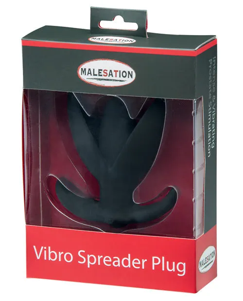 Malesation Anal MALESATION Vibro Spreader Plug Black