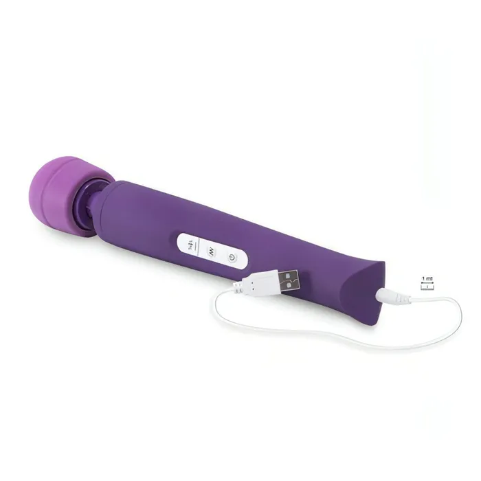 Massaggiatore Clitorideo Wand con 10 diversi programmi di vibrazione - Viola | Candy Pie Vibrators