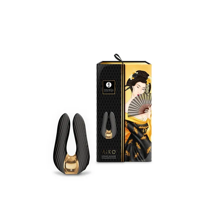 Massaggiatore Shunga Aiko Nero | Shunga Vibrators