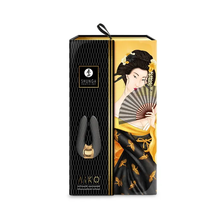 Massaggiatore Shunga Aiko Nero | Shunga Vibrators