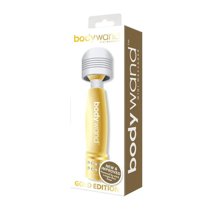 Mini Bacchetta Massaggiante Oro Bodywand Mini Wands Dorato Bodywand Female Sex Toys