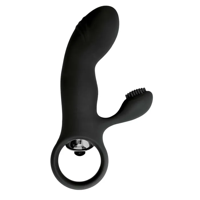 Mini Vibratore Rabbit stimolazione interna ed esterna in 100 puro Silicone Nero Batteire Incluse Virgite Female Sex Toys