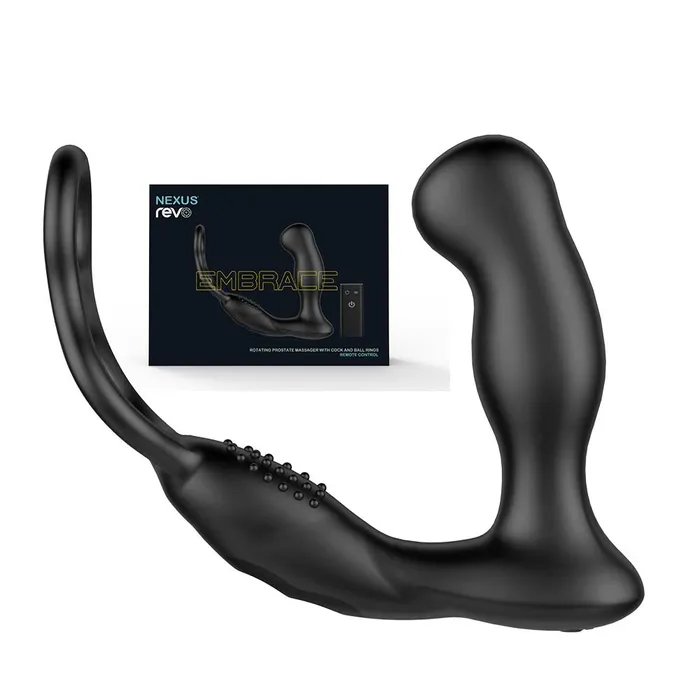 Nexus - Revo Embrace - Roterende Prostaat Massager - Zwart | Nexus Anal