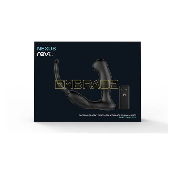 Nexus - Revo Embrace - Roterende Prostaat Massager - Zwart | Nexus Anal