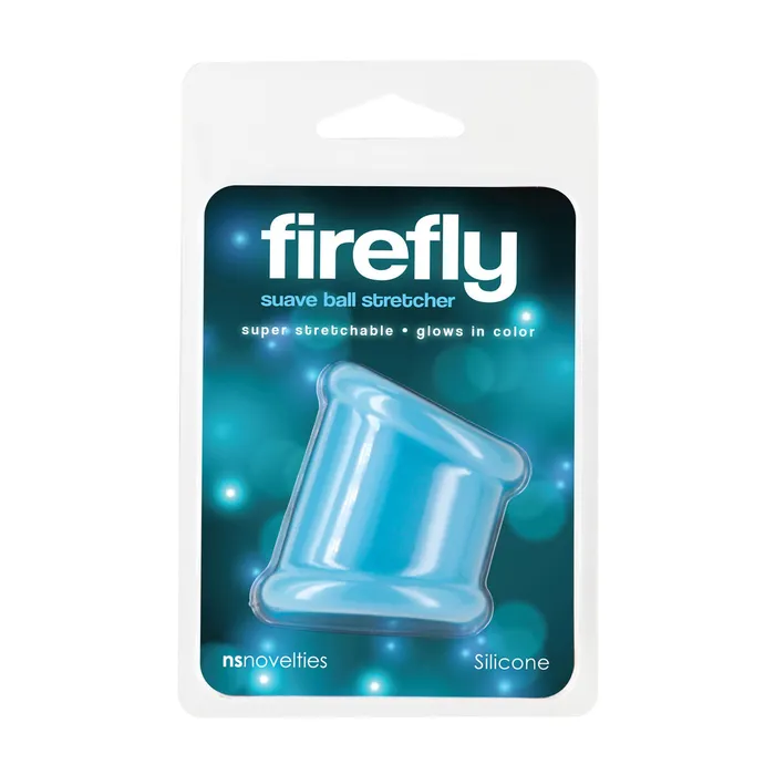 NS Novelties Vibrators | Anelli Fallici NS Novelties Firefly Azzurro