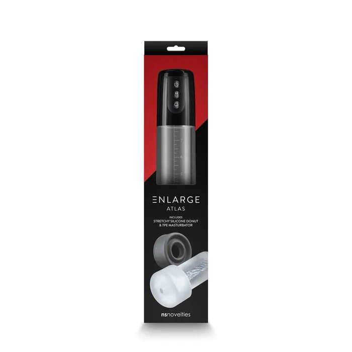 NS Novelties Vibrators | Pompa per Pene NS Novelties Atlas Nero