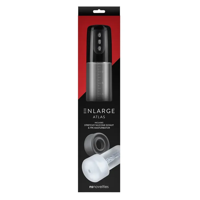 NS Novelties Vibrators | Pompa per Pene NS Novelties Atlas Nero