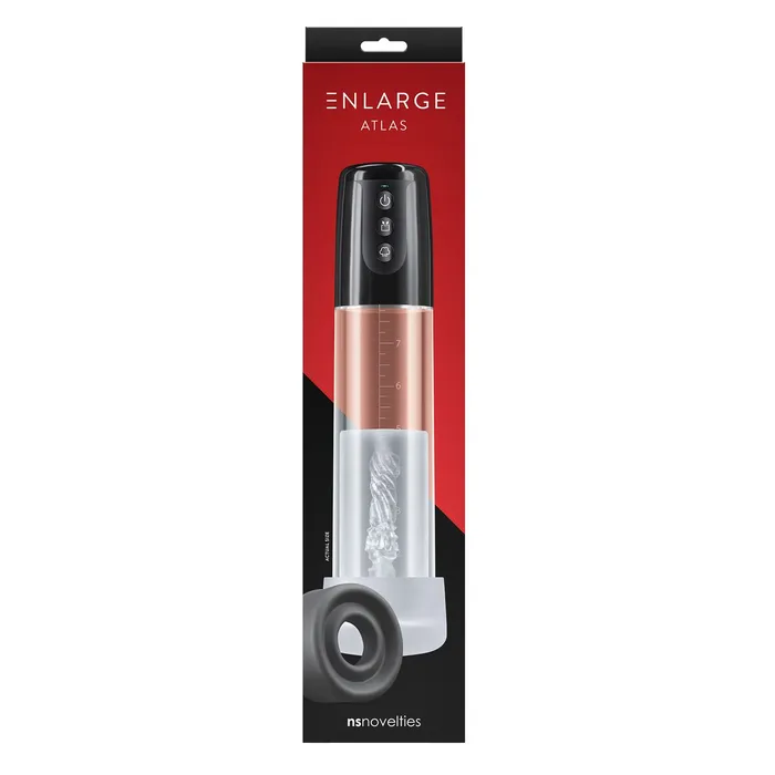 NS Novelties Vibrators | Pompa per Pene NS Novelties Atlas Nero